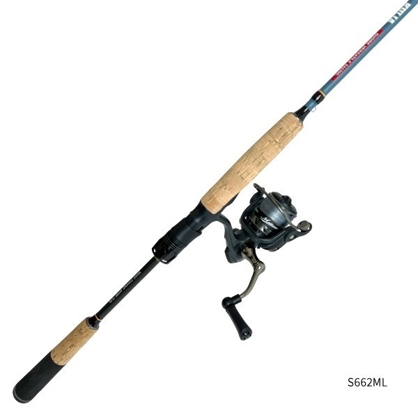 KULIA  SHORE  VERSATILE  SET【2ピースルアーロッドとPEライン付スピニングリールのセット】